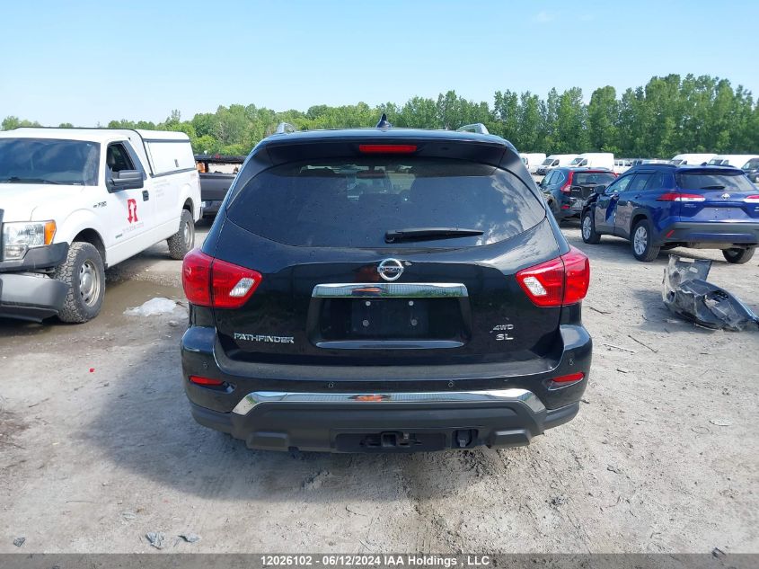 2020 Nissan Pathfinder Sl VIN: 5N1DR2CM0LC589907 Lot: 12026102