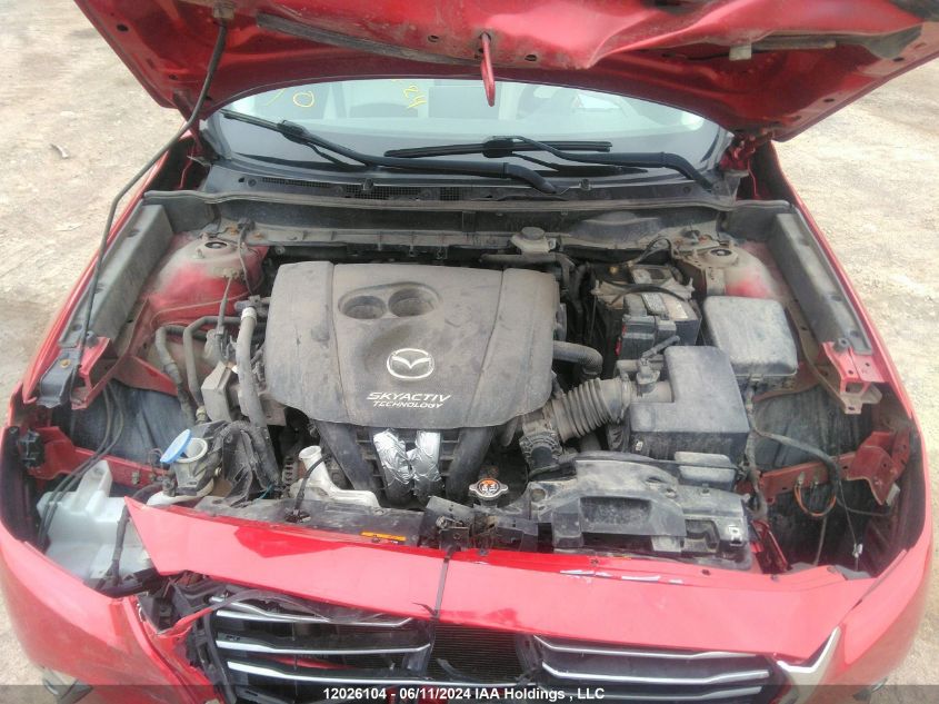 2016 Mazda Cx-3 Grand Touring VIN: JM1DKBD72G0112288 Lot: 12026104