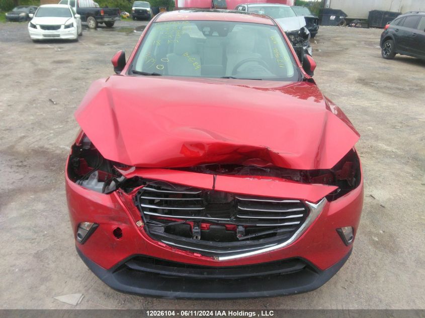 2016 Mazda Cx-3 Grand Touring VIN: JM1DKBD72G0112288 Lot: 12026104