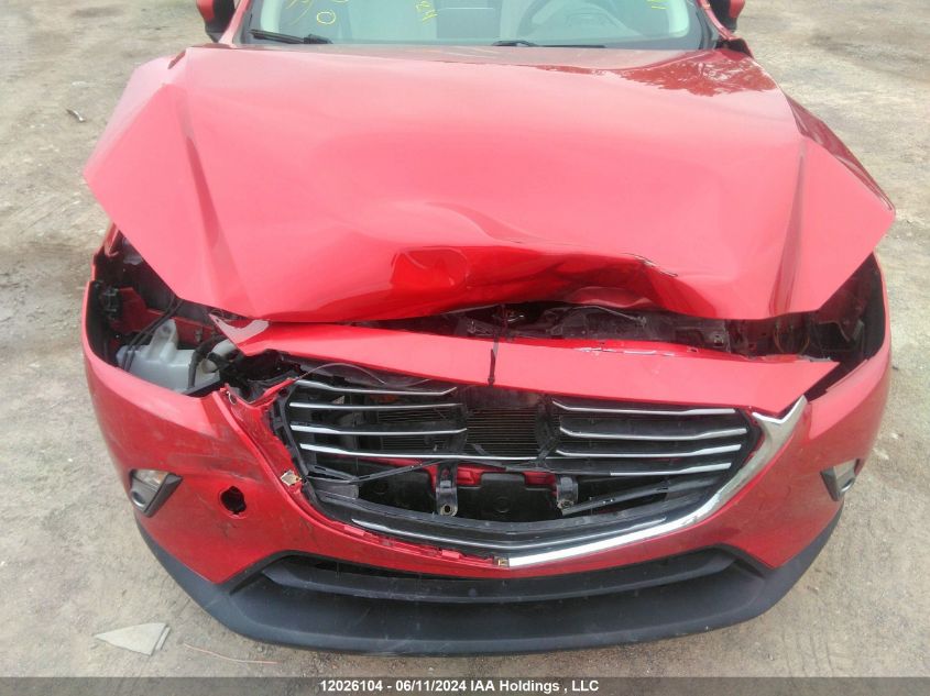 2016 Mazda Cx-3 Grand Touring VIN: JM1DKBD72G0112288 Lot: 12026104