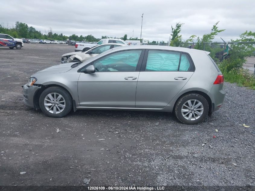 2015 Volkswagen Golf VIN: 3VW217AU4FM055313 Lot: 12026109