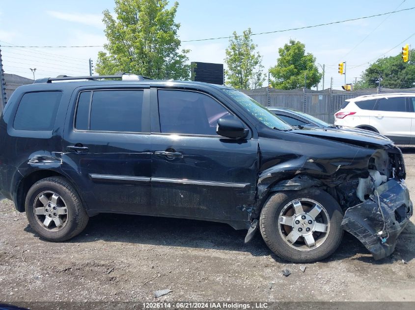 2011 Honda Pilot Touring VIN: 5FNYF4H93BB506356 Lot: 12026114