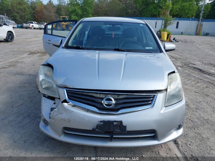 2011 Nissan Sentra 2.0/2.0S/Sr/2.0Sl VIN: 3N1AB6AP9BL675304 Lot: 12026116