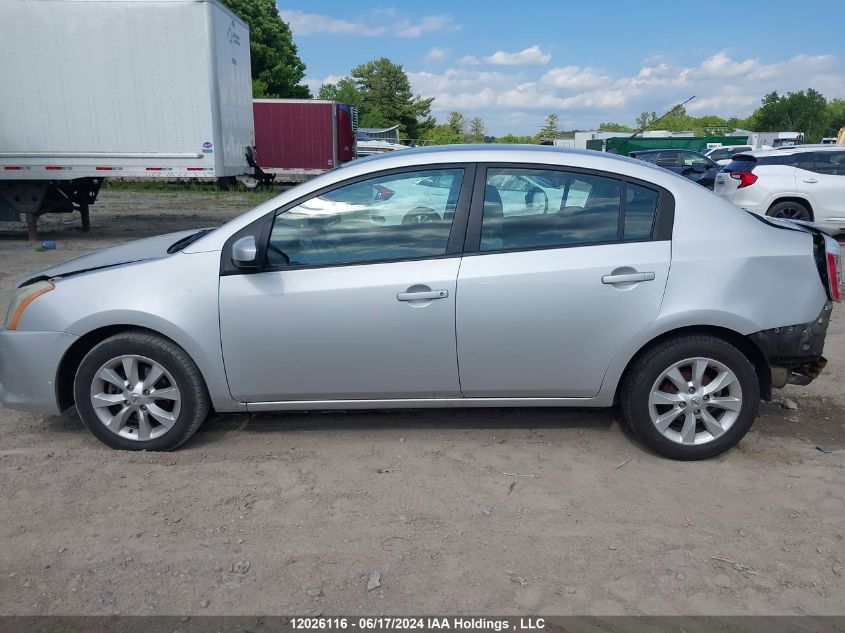 2011 Nissan Sentra 2.0/2.0S/Sr/2.0Sl VIN: 3N1AB6AP9BL675304 Lot: 12026116