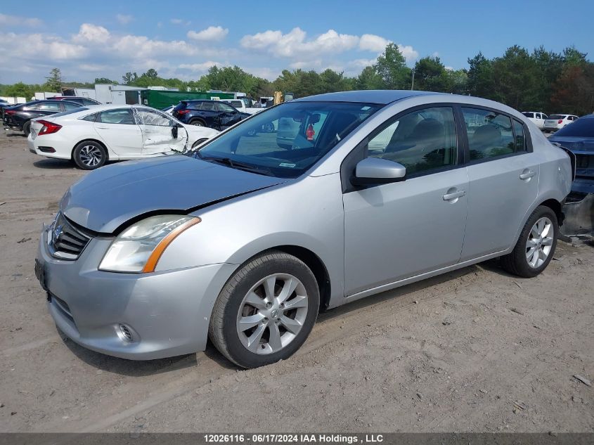 2011 Nissan Sentra 2.0/2.0S/Sr/2.0Sl VIN: 3N1AB6AP9BL675304 Lot: 12026116