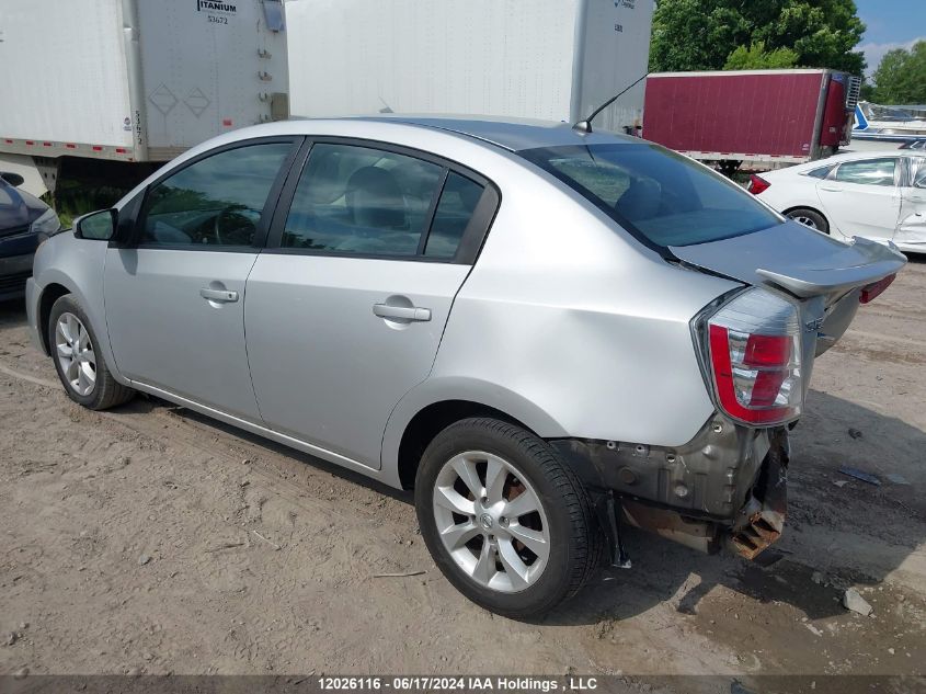 2011 Nissan Sentra 2.0/2.0S/Sr/2.0Sl VIN: 3N1AB6AP9BL675304 Lot: 12026116