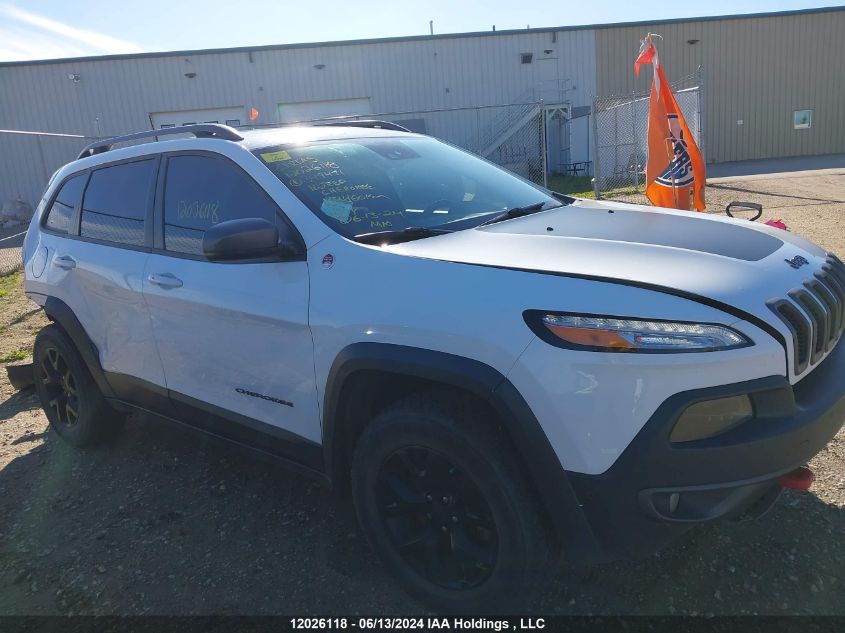 2016 Jeep Cherokee Trailhawk VIN: 1C4PJMBS5GW349471 Lot: 12026118