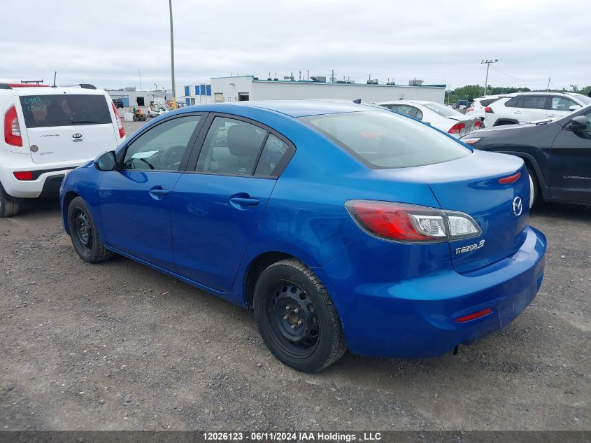 2013 Mazda Mazda3 VIN: JM1BL1UF8D1806267 Lot: 12026123