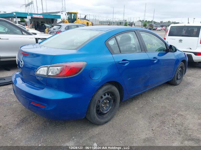 2013 Mazda Mazda3 VIN: JM1BL1UF8D1806267 Lot: 12026123