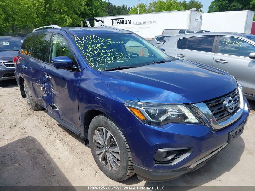 2017 Nissan Pathfinder VIN: 5N1DR2MM9HC691972 Lot: 12026125