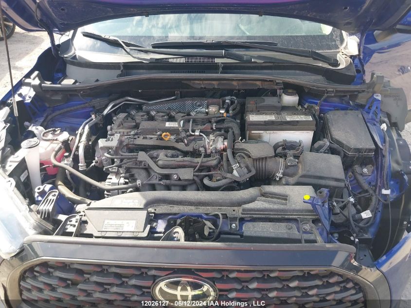 2022 Toyota Corolla Cross Le VIN: 7MUBAABG2NV028138 Lot: 12026127