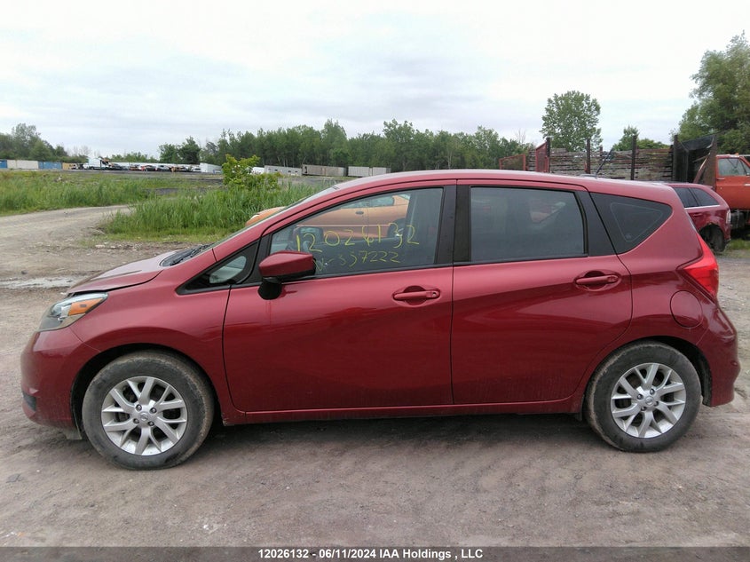 2018 Nissan Versa Note S/Sr/Sv VIN: 3N1CE2CP0JL357222 Lot: 12026132
