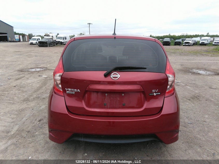2018 Nissan Versa Note S/Sr/Sv VIN: 3N1CE2CP0JL357222 Lot: 12026132