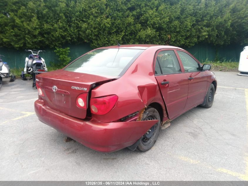 2005 Toyota Corolla VIN: 2T1BR32E25C884321 Lot: 12026135