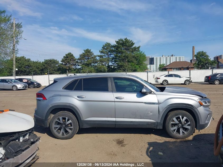 2021 Volkswagen Atlas Cross Sport VIN: 1V2LE2CA8MC228815 Lot: 12026138