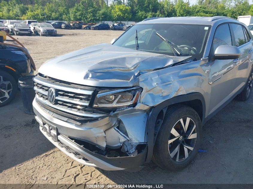 2021 Volkswagen Atlas Cross Sport VIN: 1V2LE2CA8MC228815 Lot: 12026138