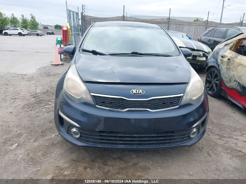 2016 Kia Rio VIN: KNADN4A33G6004213 Lot: 12026140