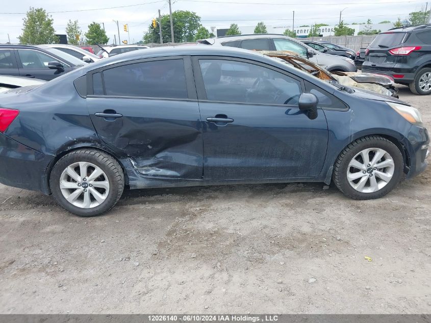 2016 Kia Rio VIN: KNADN4A33G6004213 Lot: 12026140