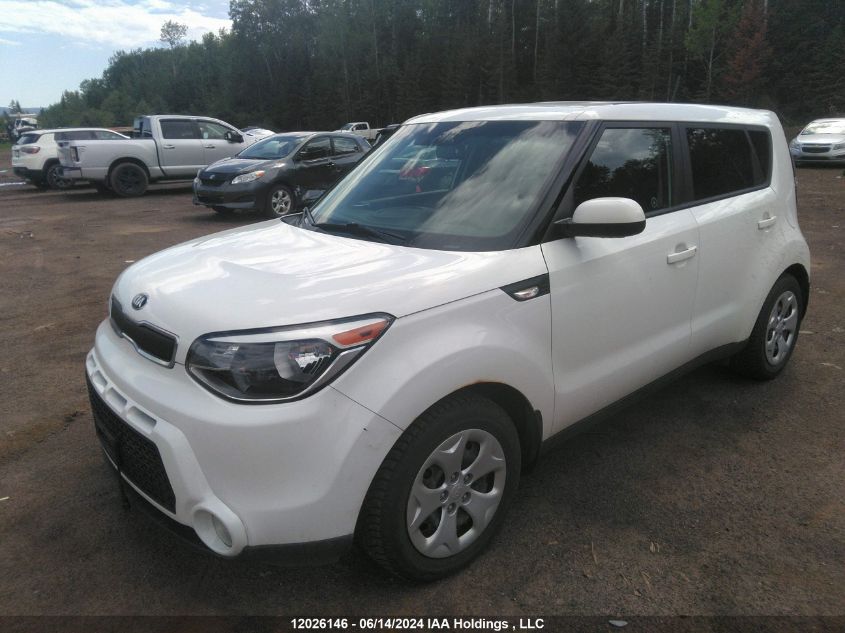 2014 Kia Soul VIN: KNDJN2A22E7036434 Lot: 12026146