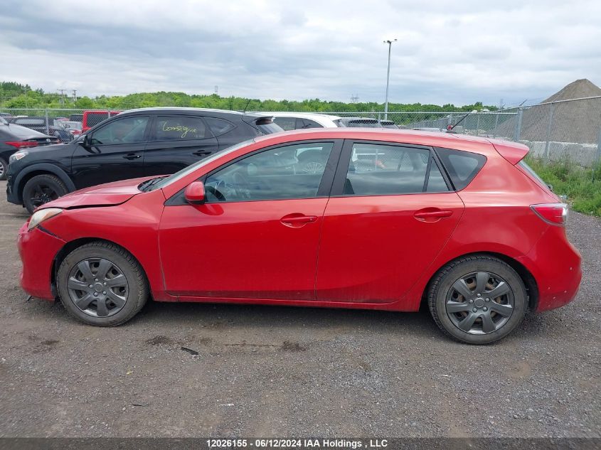2012 Mazda 3 I VIN: JM1BL1KFXC1604466 Lot: 12026155