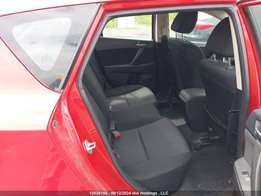 2012 Mazda 3 I VIN: JM1BL1KFXC1604466 Lot: 12026155