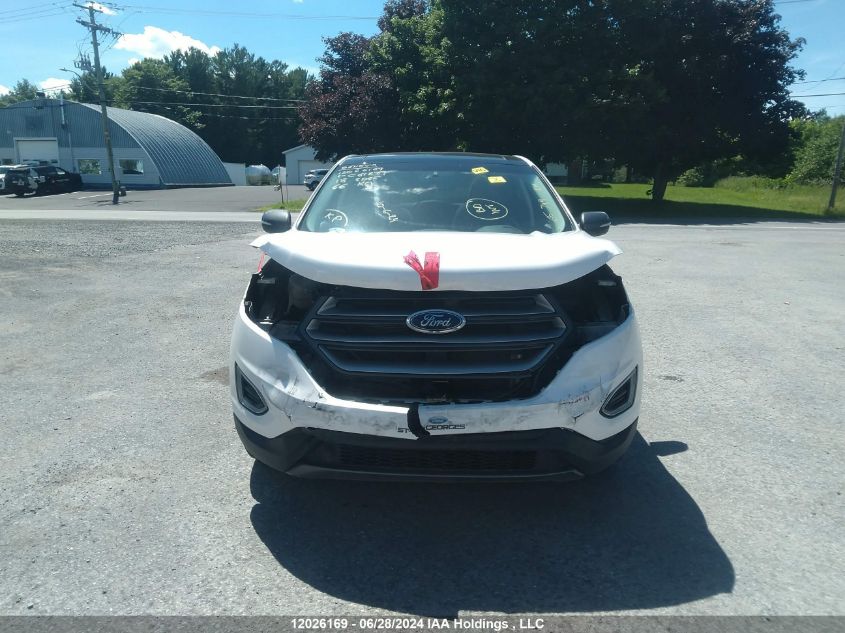 2018 Ford Edge Sel VIN: 2FMPK4J97JBC61277 Lot: 12026169