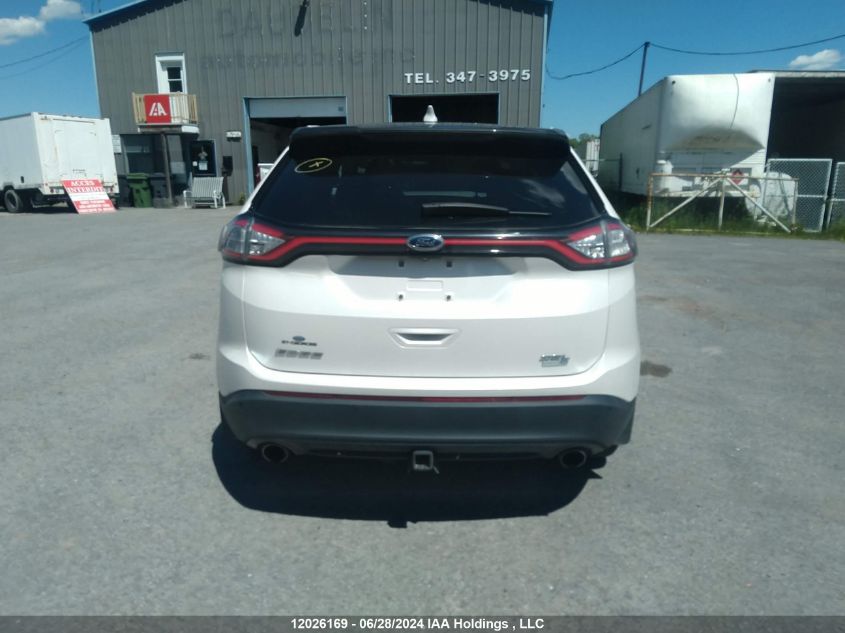 2018 Ford Edge Sel VIN: 2FMPK4J97JBC61277 Lot: 12026169