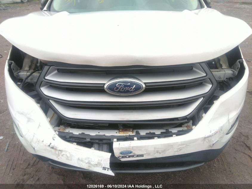 2018 Ford Edge Sel VIN: 2FMPK4J97JBC61277 Lot: 12026169