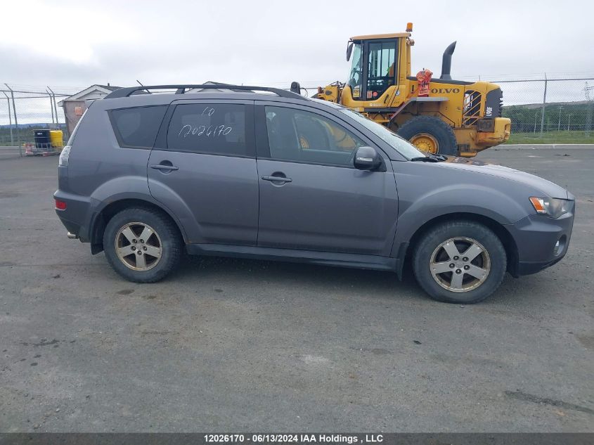 2010 Mitsubishi Outlander VIN: JA4JT3AX4AZ603307 Lot: 12026170