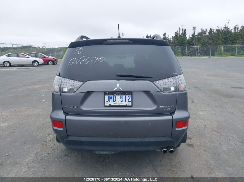 2010 Mitsubishi Outlander VIN: JA4JT3AX4AZ603307 Lot: 12026170