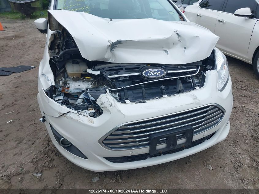 2017 Ford C-Max Titanium VIN: 1FADP5DU8HL100550 Lot: 12026174