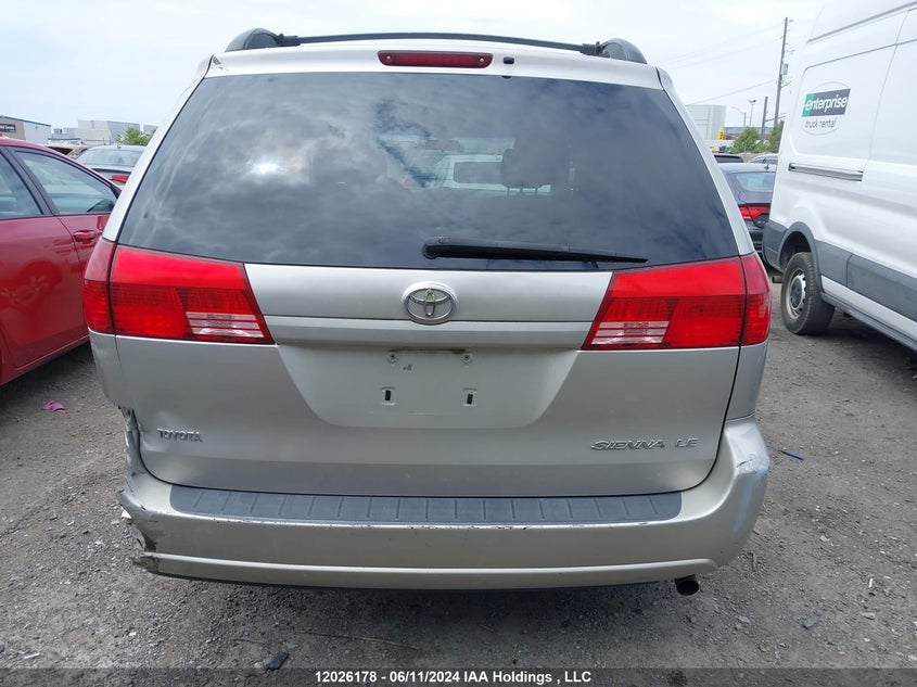 2004 Toyota Sienna Ce/Le VIN: 5TDZA23C14S144536 Lot: 12026178