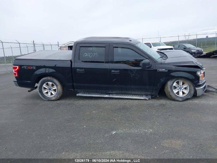 2018 Ford F150 Supercrew VIN: 1FTEW1EB2JFA66729 Lot: 12026179