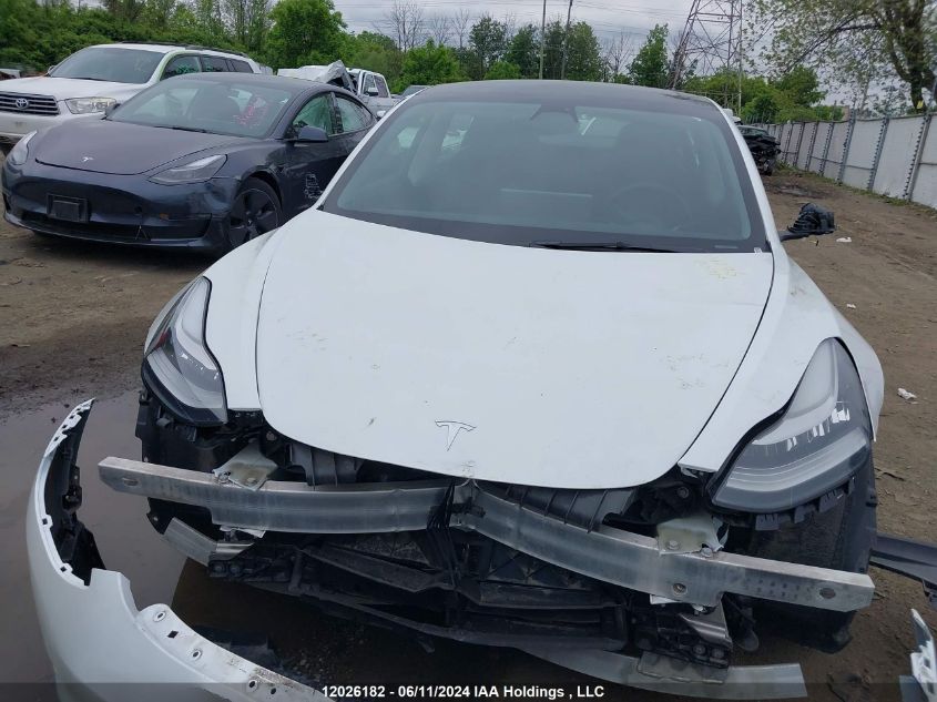 2022 Tesla Model 3 VIN: 5YJ3E1EAXNF257973 Lot: 12026182