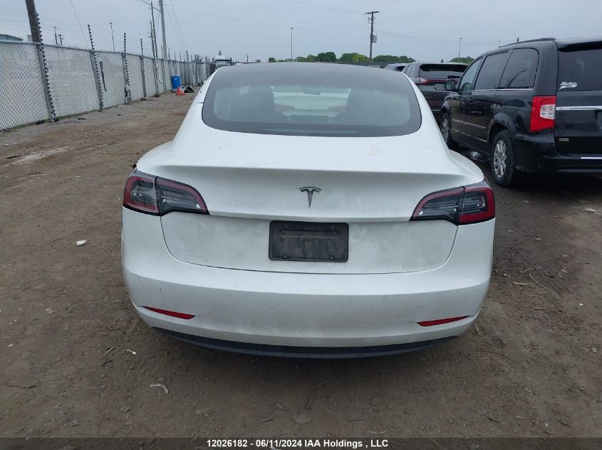 2022 Tesla Model 3 VIN: 5YJ3E1EAXNF257973 Lot: 12026182