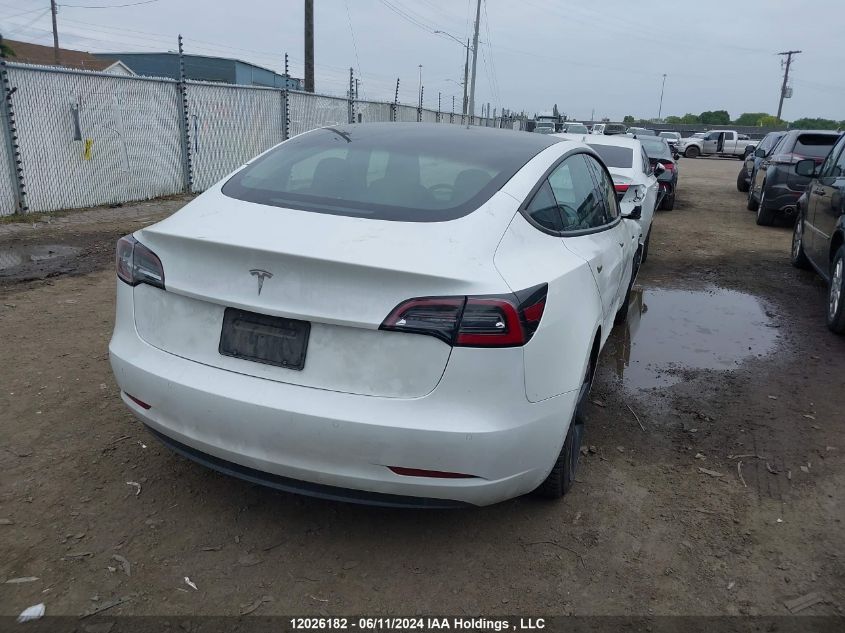 2022 Tesla Model 3 VIN: 5YJ3E1EAXNF257973 Lot: 12026182