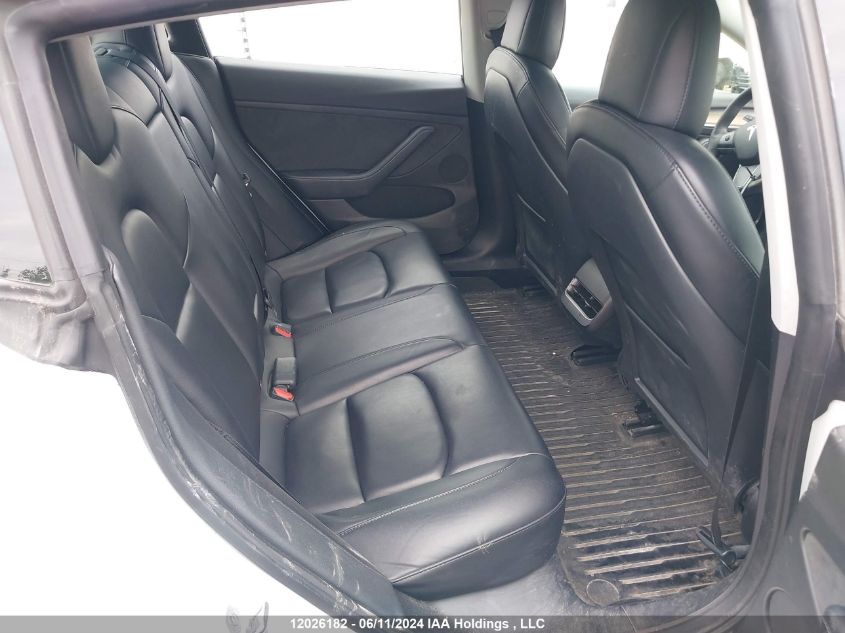 2022 Tesla Model 3 VIN: 5YJ3E1EAXNF257973 Lot: 12026182