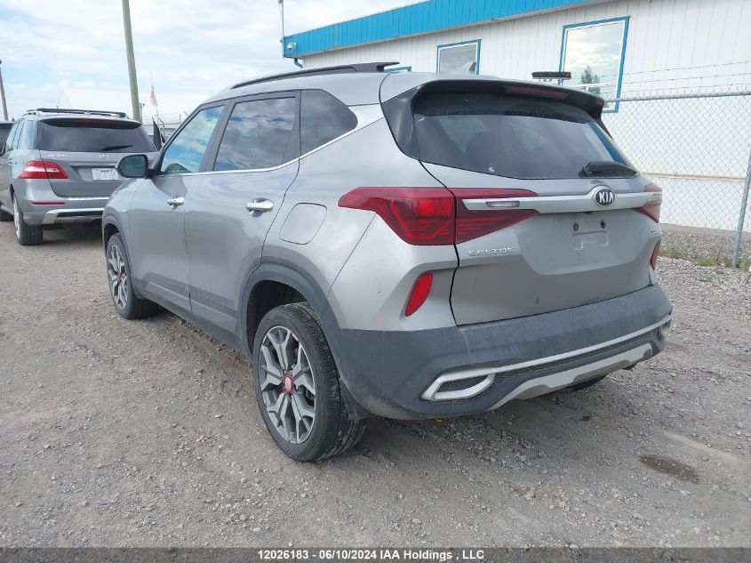 2021 Kia Seltos Sx VIN: KNDETCA23M7124422 Lot: 12026183