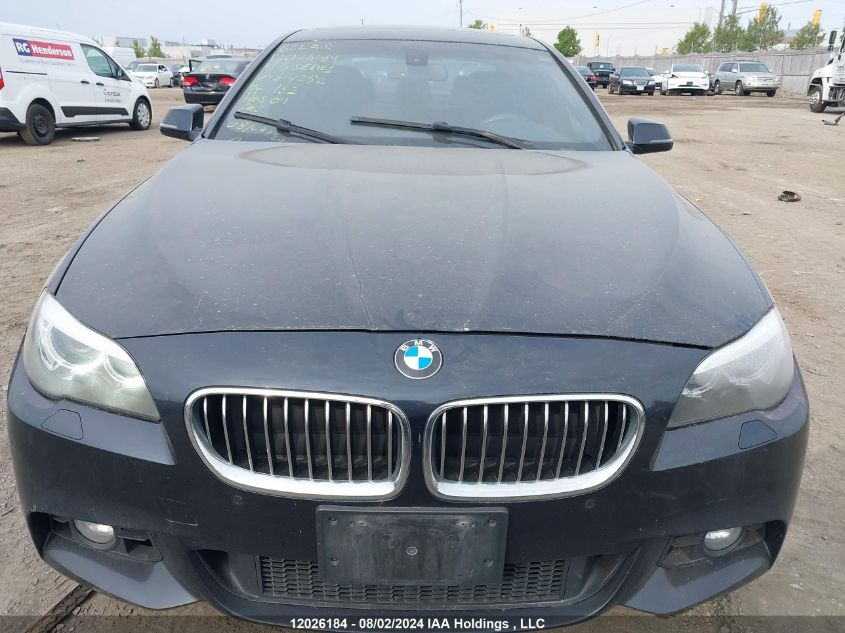 2014 BMW 5 Series VIN: WBA5A7C55ED614252 Lot: 12026184