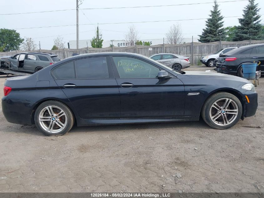 2014 BMW 5 Series VIN: WBA5A7C55ED614252 Lot: 12026184