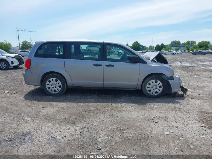 2019 Dodge Grand Caravan Se VIN: 2C4RDGBG8KR607982 Lot: 12026190