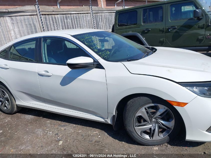 2019 Honda Civic Sedan VIN: 2HGFC2F54KH010255 Lot: 12026201