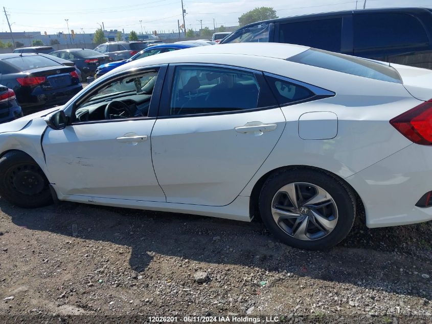 2019 Honda Civic Sedan VIN: 2HGFC2F54KH010255 Lot: 12026201