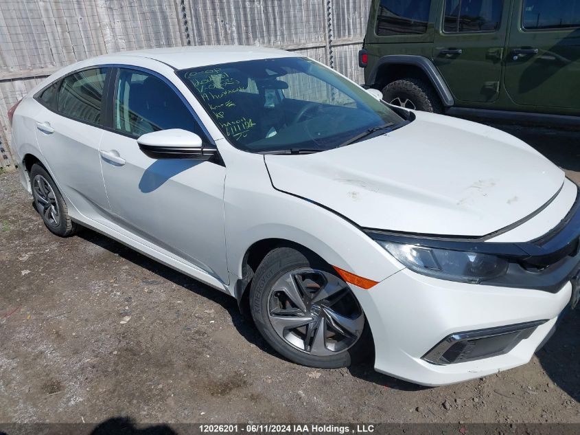 2019 Honda Civic Sedan VIN: 2HGFC2F54KH010255 Lot: 12026201