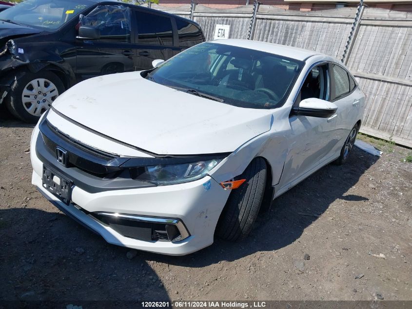 2019 Honda Civic Sedan VIN: 2HGFC2F54KH010255 Lot: 12026201