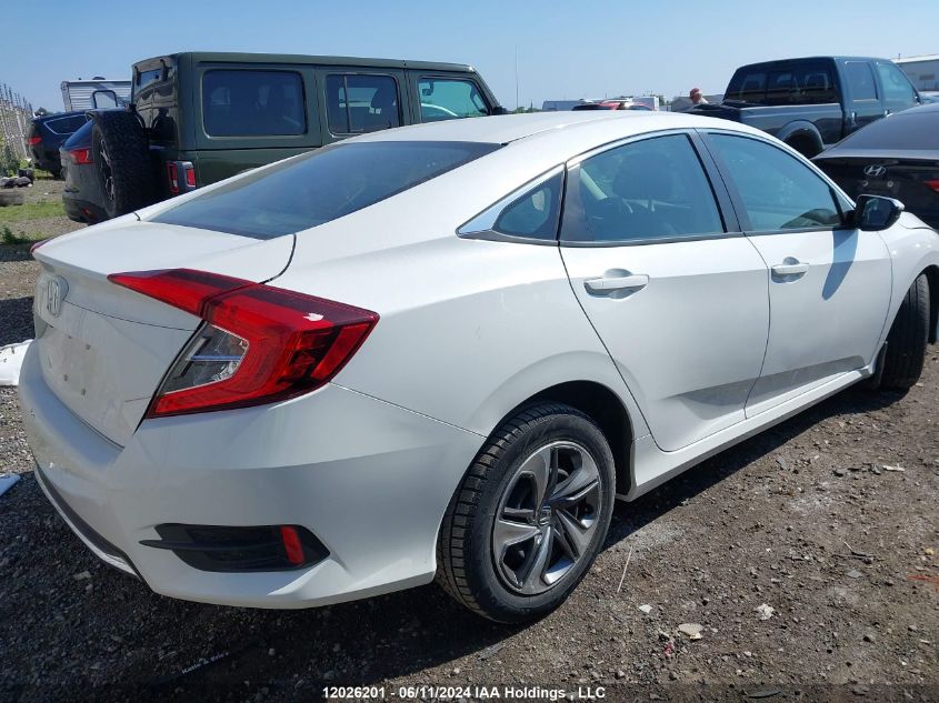 2019 Honda Civic Sedan VIN: 2HGFC2F54KH010255 Lot: 12026201