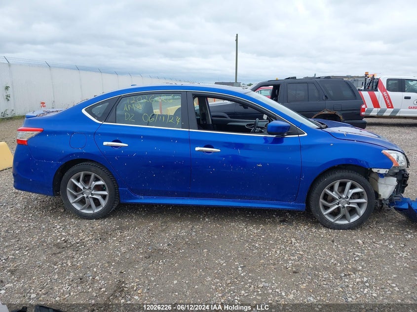 2013 Nissan Sentra VIN: 3N1AB7AP3DL669569 Lot: 12026226
