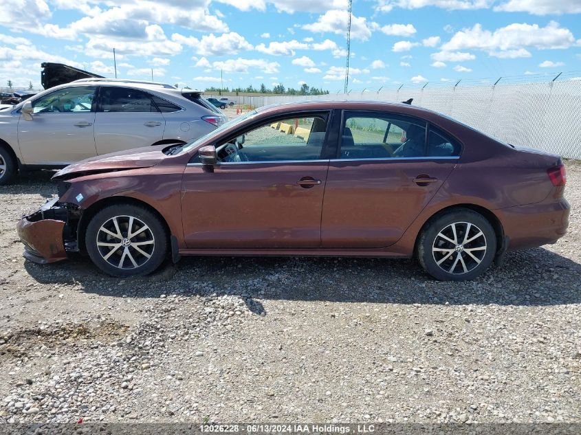 2016 Volkswagen Jetta Sedan VIN: 3VWD67AJ2GM322966 Lot: 12026228