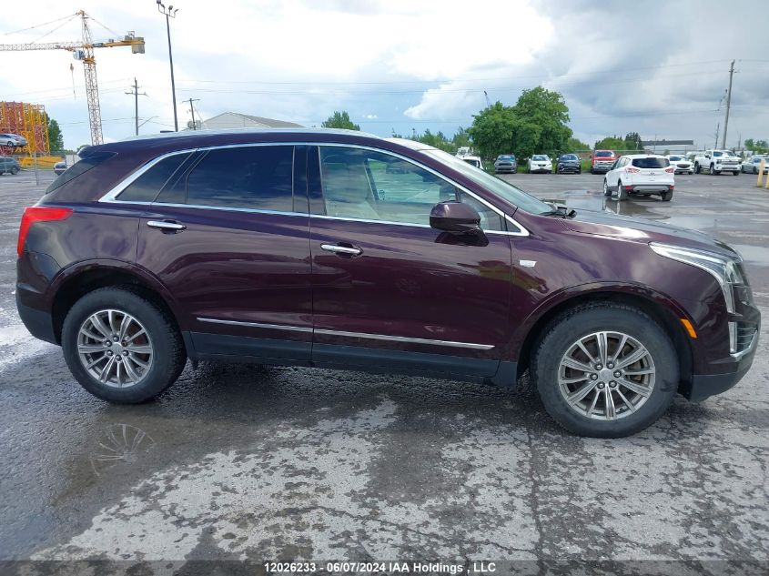 2017 Cadillac Xt5 Luxury VIN: 1GYKNBRS9HZ308229 Lot: 12026233