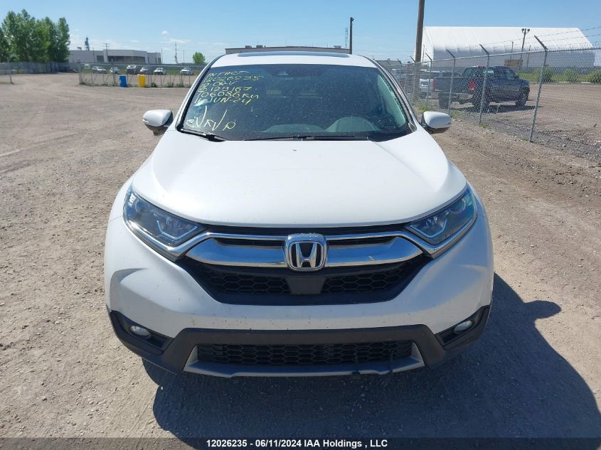2019 Honda Cr-V Exl VIN: 2HKRW2H88KH129167 Lot: 12026235